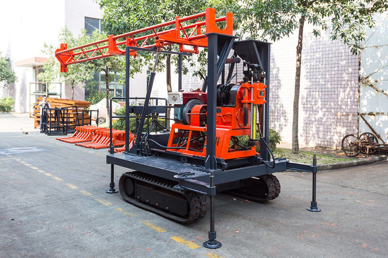 Light Portable Core Drill Rig CrawlerMounted Engineering Drilling Machine