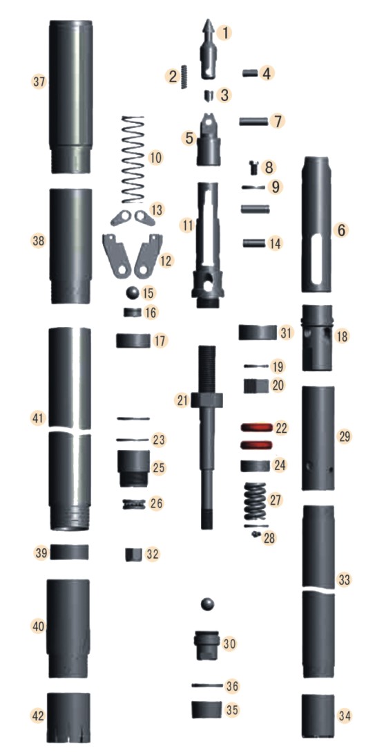 Wireline Drilling Core Barrel BQ HQ NQ PQ
