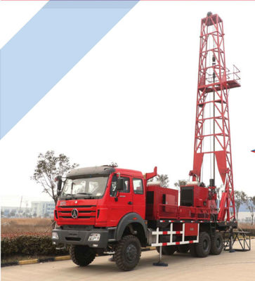 High Integrated 350m -1000m Multifunction Truck Mounted Water Well Drilling Rig