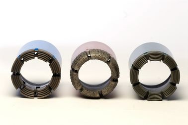 B N H P Wireline Natural Diamond Surface Set Core Drilling Bits For Broken Formation Rocks
