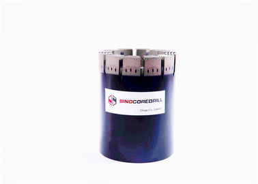 Impregnated Diamond Core Bits BQ NQ HQ PQ Longlife With Face Discharge Holes