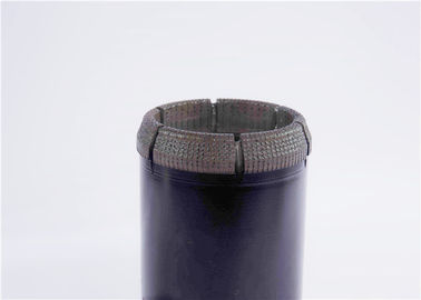 T6 116 T6 131 T6110 High Penetration Rate Impregnated Diamond Core Bits For Rock , Core Drill Bits