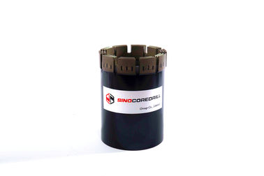 NW HW Diamond Casing Shoe Diamond Core Bit , Durable Impregnated Diamond Core Drill Bit