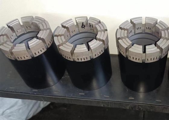 Extremely Tough Wireline Diamond Impregnated Drill Bit Wear Resistance