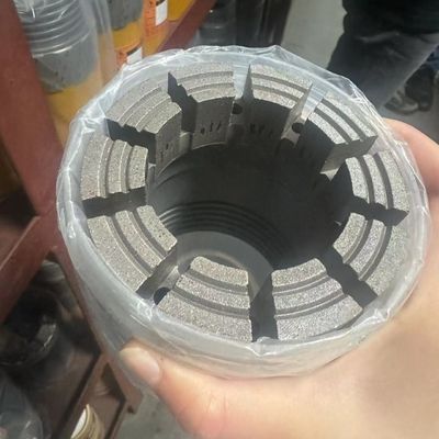 Elongated Face Discharge Bq Nq Hq Pq Diamond Core Bit For Broken Sedimentary