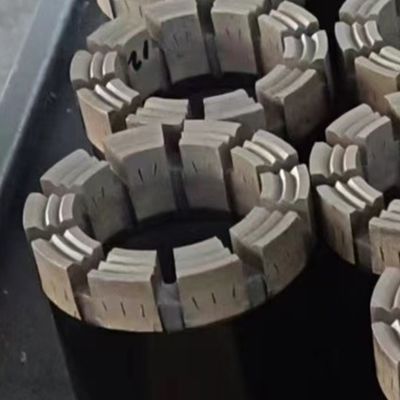 BQ NQ HQ PQ Standard Imp Diamond Core Bits With DCDMA Thread For Variety  Formations