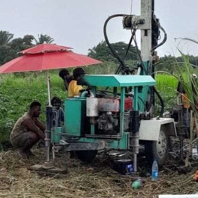 150m Trailer Mounted Water Well Drilling Rig With Large Torque For Water Conservancy Engineering