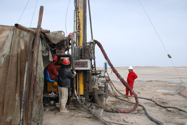 HYDX-6 Full Hydraulic Diamond Core Rig With 179KW Cummins Diesel Engine