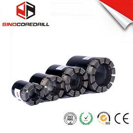 Geological Diamond Core Drill Bit , Diamond Impregnated Bits With High Speed