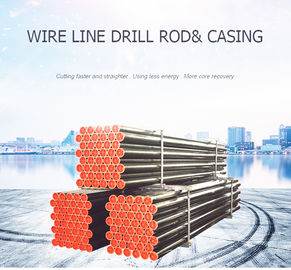 Wireline WL threads Core Drilling Rod BWL NWL HWL PWL For Mining Exploration
