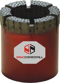 Surface Set Diamond Core Bits , Diamond Cutting Drill Bits With Hard Matrix