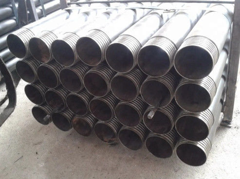Heat Treated Wireline Drill Rod With High Strength Double Start Thread