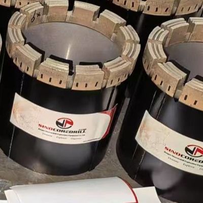 PQ Matrix Layer Diamond Core Bit Optimized For Abrasive Hard Rock Formations
