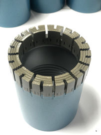 NTW Thin Wall Turbo Type Double Tube Diamond Core Bit , Diamond Drill Bit