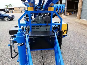 200M Protable Small Trailer  Hydraulic Water Well Drilling Rig Borehole Drilling Equipment