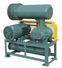 High Pressure 220V Roots Air Blower Three Lobe Double Tank Rpm 700 - 2200 Speed