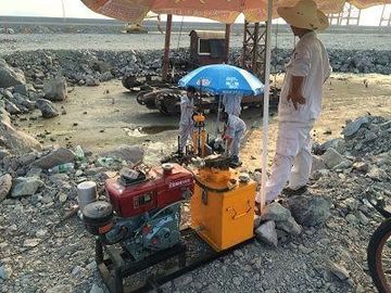 Portable Cone Penetration Test Apparatus Shallow Holes Roads Anchor Dia 300 - 400mm