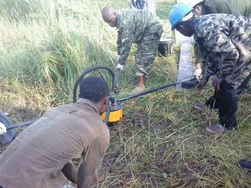 Portable Cone Penetration Test Apparatus Shallow Holes Roads Anchor Dia 300 - 400mm