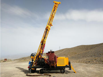 RC300 Full Hydraulic Top Drive Crawler Core Drill Rig Borehole Depth 300 M