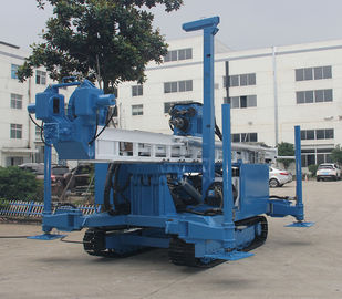 Multi Function Water Well Drilling Rig Track Mounted 200m Deep Water Hole