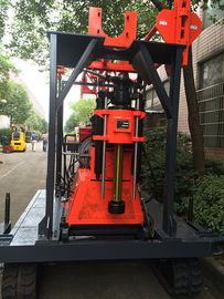 Light Portable Core Drill Rig Crawler-Mounted Engineering Drilling Machine