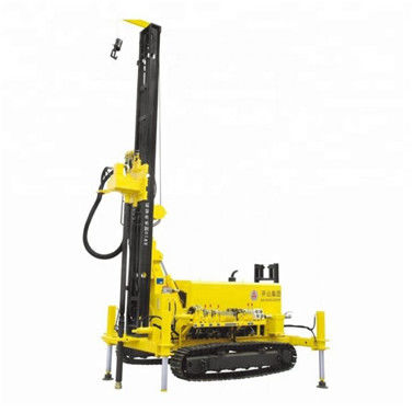 300m Crawler Chassis Or Truck Chassis Water Well Drilling Rig Borehole Drilling Equipment 85kw