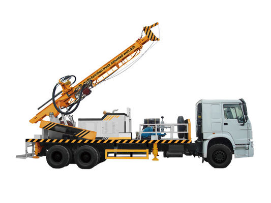 600m 650mm Truck Mounted Water Well Drilling Rig Yuchai Borehole Drilling Rig TSJ-600X70 Deep Multi - Function