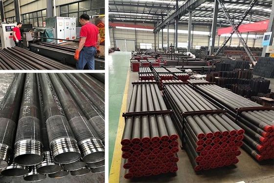3m 1.5m Wireline Drill Rod B N H P Heat Treated