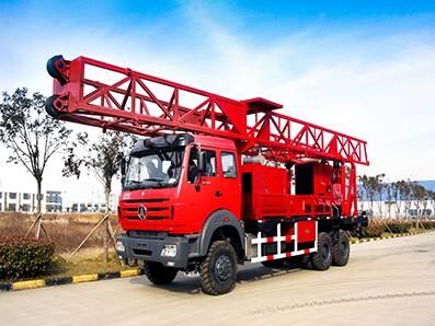 High Integrated 350m -1000m Multifunction Truck Mounted Water Well Drilling Rig