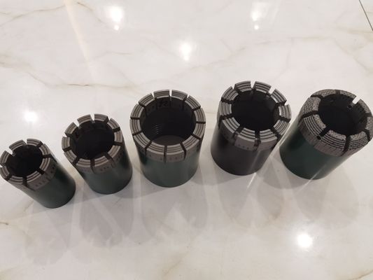 Mineral Exploration Geological Wireline Coring Bit For Hard Rock Formations