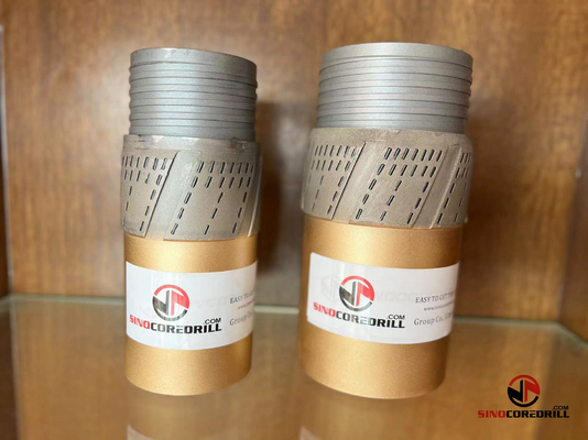 Hole Opener Diamond Reaming Shell , BQ Back Reamer For Diamond Drill Bit