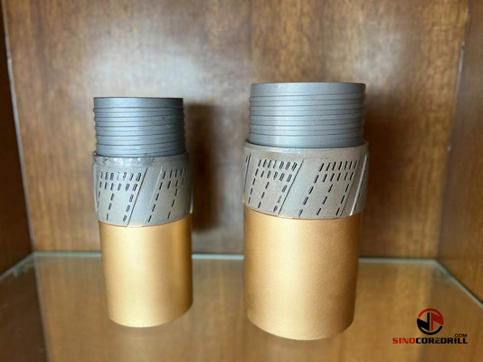 Hole Opener Diamond Reaming Shell , BQ Back Reamer For Diamond Drill Bit