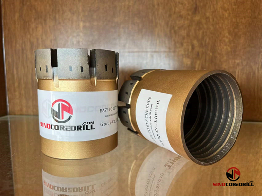 Wireline Triple Tube NQ3 HQ3 Imp Diamond Core Bits With Face Discharge