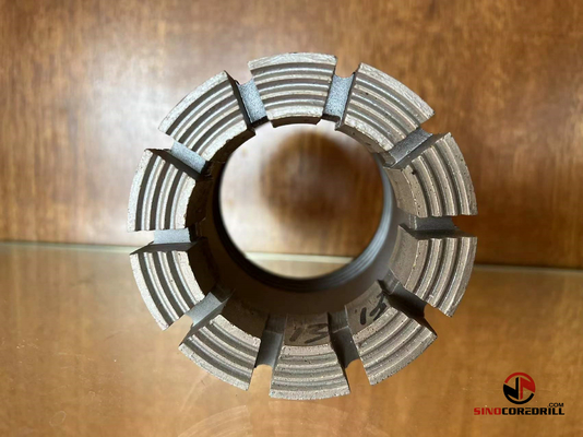 Hard Rock Mining 12mm Diamond Core Bit HWL Impregnated