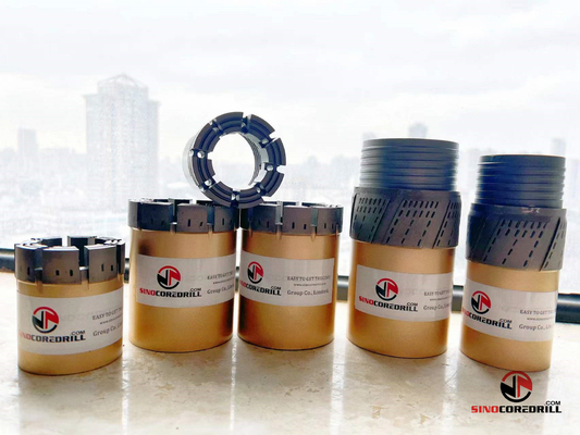 HQWL OD 96MM ID 63.5MM Impregnated Diamond Core Bit For Geological Exploration