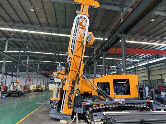 Exploration Mining Drilling Surface Core Drilling Machine Crawler Mounted Diesel Engine Driven
