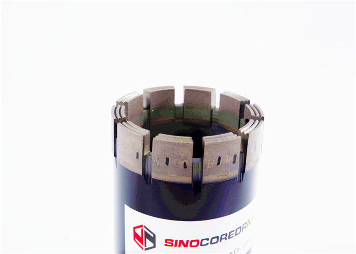 HW Casing Shoe Diamond Core Bit , Diamond Drilling Tools High Core Recovery Ratio