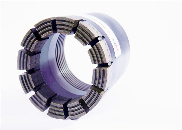 Impregnated Diamond Core Bits PQ For Rock / Mineral Exploration Industrial