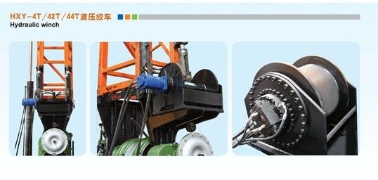 Core Drill Rig Parts Wireline Hydraulic Hoisting Winch HXY-4T For Mining