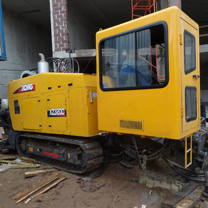 Yellow Color 32 Tons Horizontal Directional Drilling Rigs 0-140RPM Spindle Speed