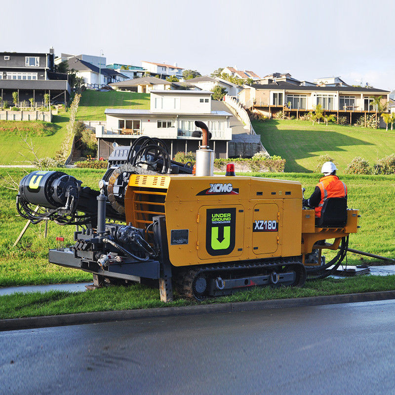 Thrust pullback force 180KN Horizontal Directional Drilling Rigs Max spindle torque 6000NM