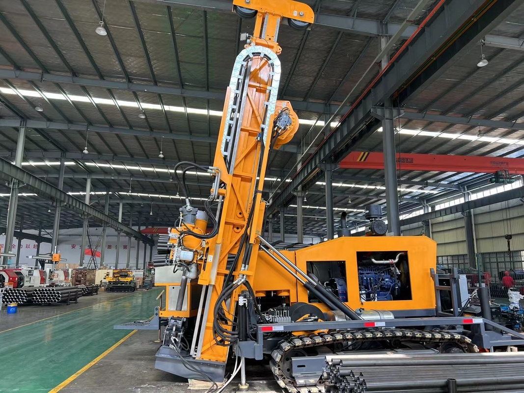 Exploration Mining Drilling Surface Core Drilling Machine Crawler Mounted Diesel Engine Driven