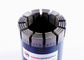 Impregnated Diamond Core Bits BQ NQ HQ PQ Longlife With Face Discharge Holes