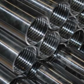 Black XJY850 Steel DCDMA Standard Thread Wireline Drill Pipe For Geotechnical Exploration