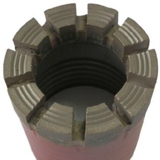 Professional Diamond Core Drill Bit Various Diameters Solid Forging