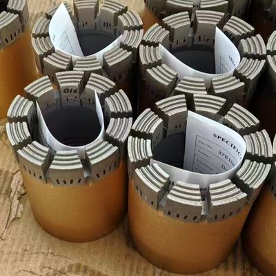 Durable Diamond Core Bits For BQ/NQ/HQ/PQ Series Stable Performance In All Grounds