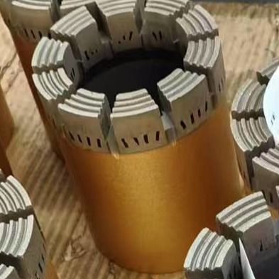 Universal Wireline Diamond Bits BQ To PQ Series Optimized For Hard Rock Coring