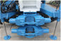 Blue Self Walking Water Well Drilling Rig , Water Well Drilling Equipment