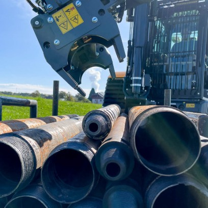 Thread Hardened Wireline Drill Rod For Coring In Abrasive Geological ...