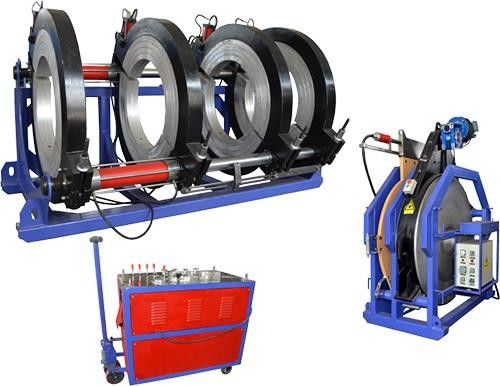 Good price 380V Hydraulic Big Tube Plastic Pipe Welding Equipment PE Pipeline Welding Machines online